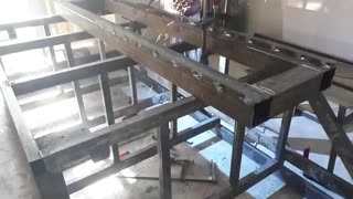 ساخت شاستی وکیوم | دستگاه وکیوم | پرس ممبران