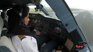 ETIHAD AIRWAYS Airbus A380 Pilots SOPHIE & SHAIMA