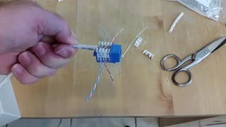 طریقه نصب کیستون cat6 ، خدمات پسیو شبکه-اعتماد شبکه پرهام