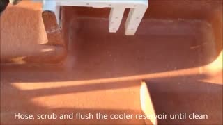 فیلم آموزش سرویس کولر آبی