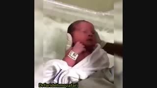 حمام کردن نوزاد