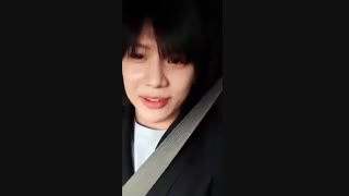 لایو اینستاگرام Taemin به همراه زیرنویس فارسی