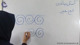 محصول آموزش اسلیمی میناکاری