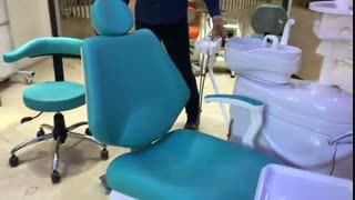 آشنایی و نحوه کار با یونیت دندانپزشکی مدل فیدار شیلنگ از بالا (FIDAR-FU)