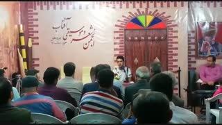 شعر خوانی زیبای میلاد قربانی  ملقب به تیمار.نام شعر هراس