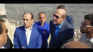 سفر دکتر جندقیان معاون امور دهیاری های سازمان همیاری شهرداری ها و دهیاری های کشور به دشتی و تنگستان - آبان 98