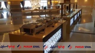 پروژه هتل الوند کیش - تجهیز و راه اندازی خط بوفه