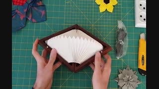 آباژور رومیزی  مدل مثلثی