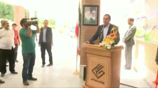 سفر  دکتر قاضی زاده هاشمی وزیر بهداشت به خورموج و اهرم جهت افتتاح سی تی اسکن و  اورژانس بیمارستان زینبیه - اردیبهشت 96