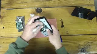 نمایشگر و تاچ اسکرین خازنی 7 اینچ رزبری پای Raspberry Pi - محصول Element 14