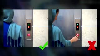 بی تاثیر بودن فشردن مکرر کلید آسانسور