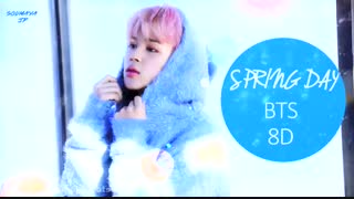 اهنگ سه بعدی بی تی اس _spring day_