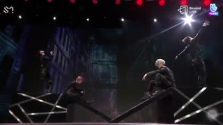 اجرای No Manners SuperM  کنسرت آنلاین Beyond live X Vlive