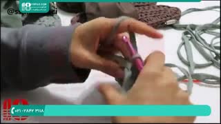 آموزش تریکو بافبی | بافت پاپوش زنانه دومیل