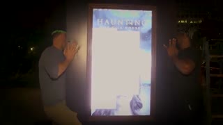 تبلیغ سریال ترسناک با استفاده از  دیجیتال ساینیج