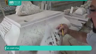 آموزش سنگ تراشی | ایجاد نقش برجسته روی سنگ