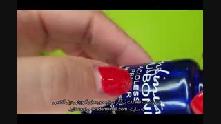 آموزش کاشت ناخن با قالب : زدن پرایمر - نیل آکادمی
