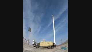 پرتاب ماهواره نور توسط ماهواره بر قاصد توسط سپاه پاسداران