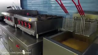 تجهیز بخش پخت و سرو فروشگاه شهروند جلال آل احمد