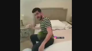 حرکت جنجالی مرد و زن جوان