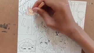 آموزش رنگ کردن کارکتر انیمه ای ^^