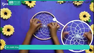 آموزش بافت دریم کچر-قلاب دوزی بدون پر