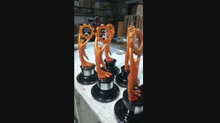 تندیس حجمی جشنواره امتنان از کارگر و کارفرمای 99 هرمزگان