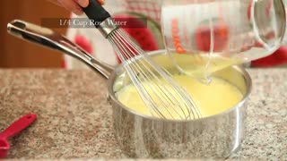 طرز تهیه بستنی زعفرانی