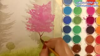 آموزش طراحی با آبرنگ - 15087