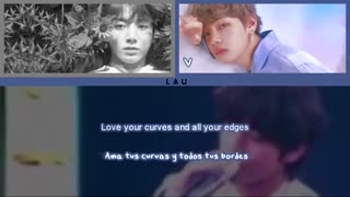 [لیریک]کاور آهنگ" All of me " توسط تهیونگ و جونگ کوک::.bts.::