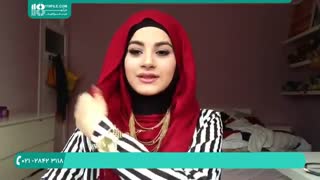 آموزش بستن شال و روسری-  حجاب مناسب گردنبند و عینک