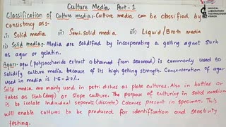 طبقه بندی انواع محیط کشت و فروش : 09357007743