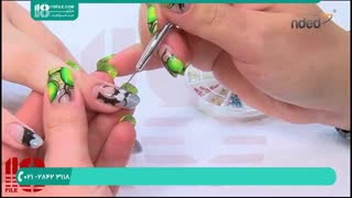 کاشت ناخن - آموزش طراحی ناخن مناسب هالووین