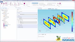 قسمت 28 ترسیم‌های سطح، حجم، خط در کامسول (Surface، Volume، Line Plot)-(دوبله فارسی)