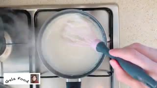 محلبی زبرا ( دورنگ ) دسر ماه رمضونی با Gela Food