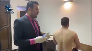 درمان دردهای ناشی از استرین عضله تراپزیوس