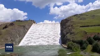 سرریز شدن سد وحدت کردستان