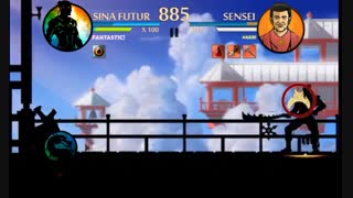 SHADOW FIGHT 2 MOD GAME PLAY VS SENSEI