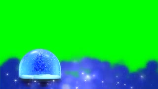 قاب زیبای گوی و ابرها