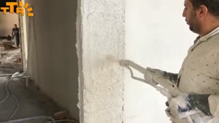 آموزش کارکرد دستگاه گچ پاش مدل T4 تیران تونل بیستون09356800680