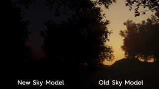پیش نمایش مدل جدید آسمان در موتور Corona Render 6