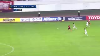 پوکر ریکاردو گولارت برای گوانگژو در لیگ قهرمانان آسیا