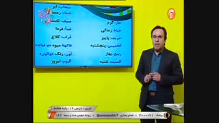 عربی پایه هفتم - درس 3 _ 20 اردیبهشت 99 آموزشگاه ایران من