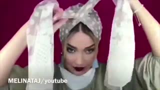 آموزش بستن چند مدل شال و روسری شیک