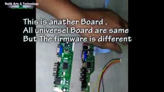 مین برد همه کاره LCD تلوزیون مدل HDVX9-AS