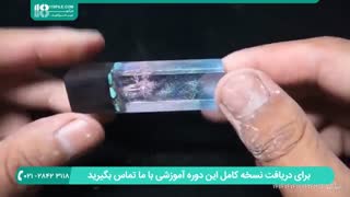 ساخت بدلیجات با رزین -ساخت گردنبند با گیاه کار شده
