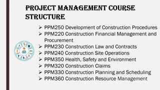 Project management courses online