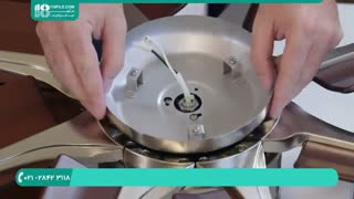 آموزش نصب پنکه سقفی لوستری امرسان