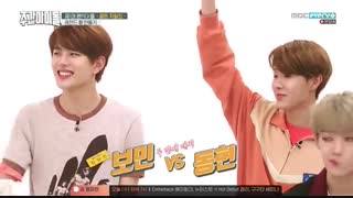 برنامه Weekly Idol قسمت 363 با حضور پسرای طلایی Golden Child با زیرنویس فارسی