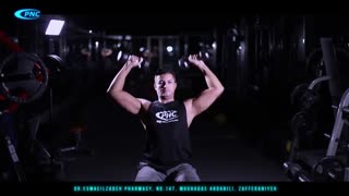 سرشانه دمبل پرس